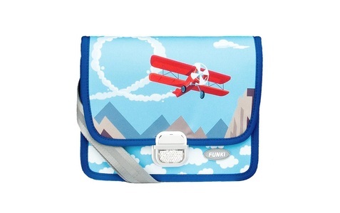 Funki, Funki Kindergartenrucksack Airplane, FUNKI Kindergarten-Tasche Airplane 6020.025 hellblau 265x200x700mm