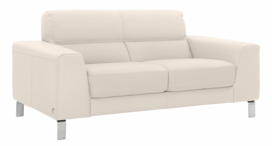 CALIA ITALIA, CALIA ITALIA 2,5-Sitzer »Simon«, in zwei Lederqualitäten, CALIA ITALIA 2,5-Sitzer »Simon, hoher Sitzkomfort, modern und elegant, italienisches Designsofa«, in zwei Lederqualitäten