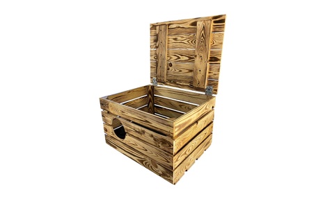 undefined, Holzkiste »Vintage gef«, Holz Zollhaus Holzkiste »Holz Zollhaus Vintage gef«