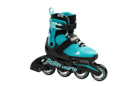 undefined, Inlineskates »Microblad«, ROLLERBLADE Inline-Skates Microblade 175 Aqua/Black