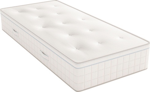 Schlaraffia, Boxspringmatratze »Air Boxspring mit Topper«, Schlaraffia, 33 cm hoch, Schlaraffia Boxspringmatratze »Air Boxspring mit Topper«, 33 cm hoch, Raumgewicht: 43 kg/m³, 882 Federn, (1 St.), mit abnehmbaren Topper