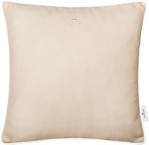 Tom Tailor, TOM TAILOR Dekokissen »Dove Signature«, (1 St.), Tom Tailor Kissenhülle , T-Dovesignature75350-032-40-40 , Sandfarben , Textil , Uni , 40 cm , hochwertige Qualität , 003021128901