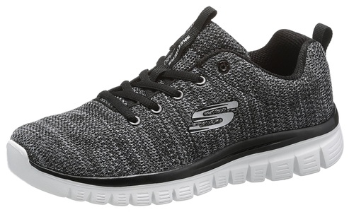 Skechers, Skechers Sneaker »Graceful - Twisted Fortune«, Skechers Sneaker »Graceful - Twisted Fortune«, Freizeitschuh, Halbschuh, Schnürschuh mit Memory Foam