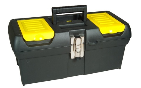 Stanley by Black & Decker, Stanley by Black & Decker 1-92-065 Werkzeugbox Schwarz/Gelb, STANLEY Aufbewahrungsbox