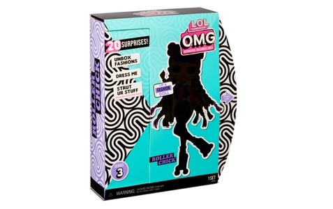 undefined, L.O.L. Surprise O.M.G. Modepuppe Serie 3 Roller Chick, L.O.L OMG Puppe «Roller Chick», ab 5 Jahren