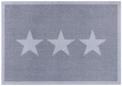 Zala Living, Zala Living Teppich »Sterne«, rechteckig, 7 mm Höhe, Gemustert, Stars, Robust, Pflegeleicht, Eingangsbereich, Waschbar, Rutschhemmend, HANSE Home Fussmatte »Sterne, Türmatte«, rechteckig, 7 mm Höhe, Schmutzfangmatte, Innen und Aussen, Rutschfest, Wetterfest, Waschbar