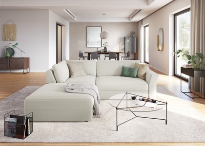 sit&more Ecksofa, inklusive Sitztiefenverstellung