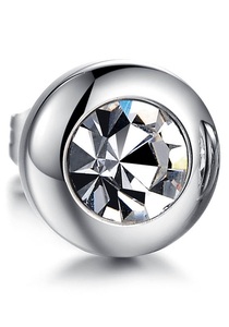 FIRETTI, Firetti Single-Ohrstecker »Glamour«, mit Zirkonia (synth.), Firetti Single-Ohrstecker »Schmuck Geschenk Ohrschmuck einzeln Glamour«, mit Zirkonia (synth.)