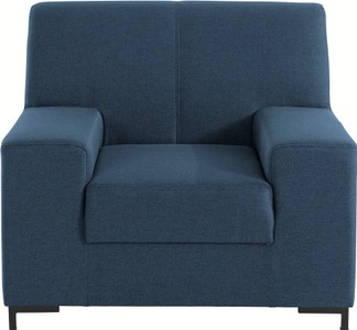 DOMO collection, DOMO collection Sessel »Ledas«, in vielen Farben erhältlich, DOMO collection Sessel »Ledas kubisch und komfortabel, flache Armlehnen, eleganter Fuss,« in vielen Farben erhältlich