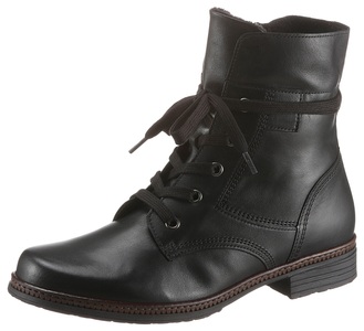 Gabor Schnürstiefelette, Blockabsatz, Schnürboots, Businessschuh mit Best Fitting Ausstattung