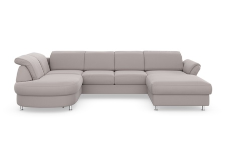 sit&more Wohnlandschaft, wahlweise mit Bettfunktion, Bettkasten und Kopf- und Armteilverstellung
