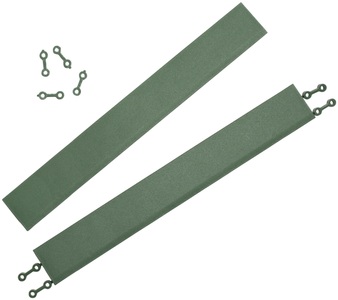 andiamo, Andiamo Klickfliesen-Kantenleiste »Terra Sol«, (Set, 2 St.), grün, Andiamo Klickfliesen-Kantenleiste »Terra Sol«, idealer Fliesen-Abschluss