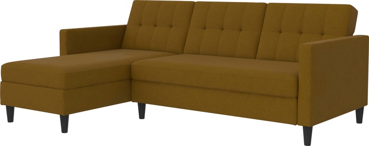 Dorel Home, Dorel Home Ecksofa »Hartford«, mit Bettfunktion und Stauraum, Recamiere beidseitig montierbar, Dorel Home Ecksofa »Hartford II« mit Bettfunktion und Stauraum, Recamiere beidseitig montierbar