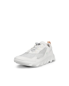Ecco, Ecco Slip-On Sneaker »MX W«, mit trittdämpfender Fluidform-Ausstattung, Ecco Sneaker für Damen aus atmungsaktiven Textil weiss
