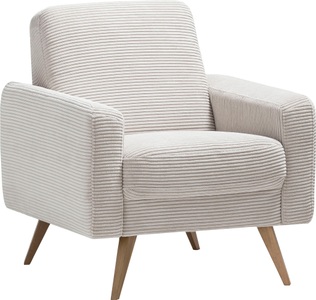 exxpo - sofa fashion, exxpo - sofa fashion Sessel »Samso«, exxpo - sofa fashion Sessel »Samso, Loungesessel«, elegant und bequem, aktueller Cord Bezug