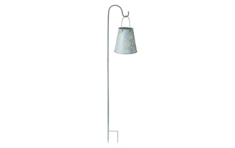 STT, STT - Solarleuchte SOLAR LIGHT - Metall - türkis - 16 cm, STT LED Gartenleuchte »Dandelion«