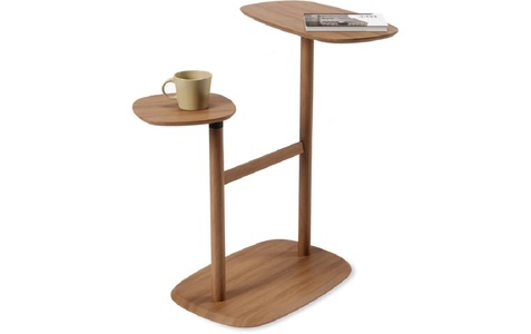 Umbra, Umbra - Beistelltisch TABLE - Holz - walnuss - 87/36/72 cm, Umbra Beistelltisch »Swivo«