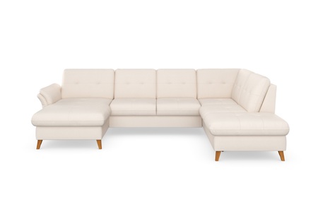 sit&more Wohnlandschaft »Göteborg«, inklusive Sitztiefenverstellung und Federkern, wahlweise mit Bettfunktion und Bettkasten