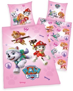 Herding Heimtextil, Herding Bettwäsche Paw Patrol, PAW PATROL Kinderbettwäsche »Paw Patrol« 2 Stk. tlg. mit tollem Motiv