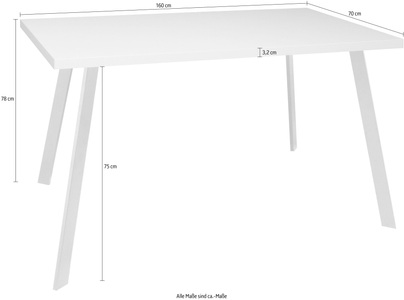 undefined, Schreibtisch »Big System Office«, Breite 160 cm, Mäusbacher Schreibtisch »Big System Office«, Breite 160 cm