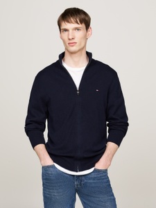 Tommy Hilfiger, Tommy Hilfiger Cardigan »PIMA ORG CTN CASHMERE ZIP THRU«, 