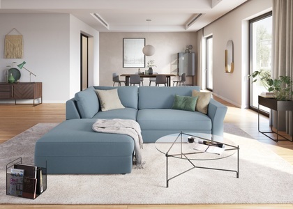 sit&more Ecksofa, inklusive Sitztiefenverstellung