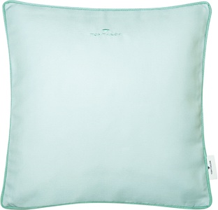 Tom Tailor, TOM TAILOR Kissenhülle »Dove Signature«, (1 St.), Tom Tailor Kissenhülle , T-Dovesignature75350-090-40-40 , Jadegrün , Textil , Uni , 40 cm , hochwertige Qualität , 003021128912