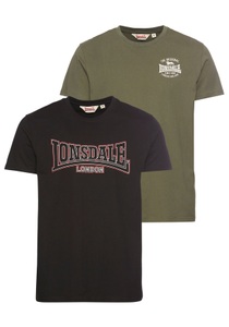Lonsdale T-Shirt, (Packung, 2 tlg.), Doppelpack