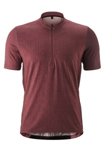 Gonso Radtrikot »Adventure Jersey Halfzip M«, Herren Fahrradtrikot kurzarm, Rückentasche mit RV, Quick-Dry, Slim Fit