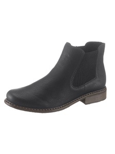 Rieker, Stiefelette mit rutschhemmender PU-Laufsohle, 