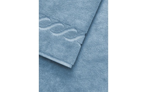 CF by Christian Fischbacher, CF by Christian Fischbacher CF by, Christian Fischbacher - Handtuch ROMANCE - blau - Baumwolle - 50/100 cm
