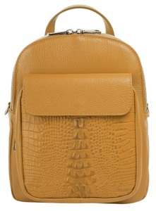 CLUTY, Cluty Cityrucksack, echt Leder, Made in Italy, Cluty Cityrucksack, echt Leder, Made in Italy