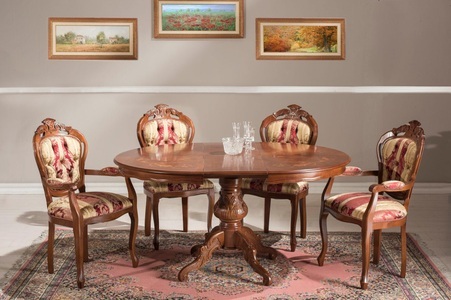 DELAVITA, DELAVITA Esstisch »MICHELANGELO 909«, Breite 120 cm, Home affaire Esstisch »MICHELANGELO 909«, Breite 120 cm