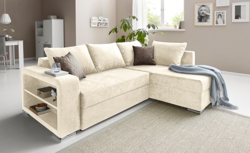 COLLECTION AB, COLLECTION AB Ecksofa, inklusive Bettfunktion und Bettkasten, COLLECTION AB Ecksofa »John L-Form«, inklusive Bettfunktion und Bettkasten