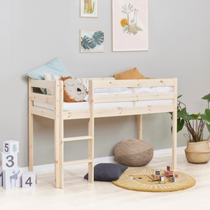 Hoppekids, Hoppekids Spielbett »ECO COMFORT«, Höhe 72cm, Farbe & Grösse & Matratze/Lattenrost wählbar, Hoppekids Spielbett »ECO COMFORT, Hochbett, in 2 Einzelbetten teilbar«, Höhe 72cm, Farbe & Grösse & Matratze