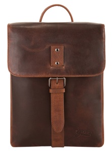 X-ZONE, X-Zone Laptoprucksack, X-Zone Laptoprucksack, echt Leder