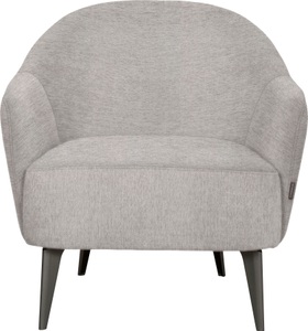 furninova, furninova Sessel »Paloma«, furninova Sessel »Paloma Loungesessel, Designsessel«, mit Chromfuss, im skandinavischen Design