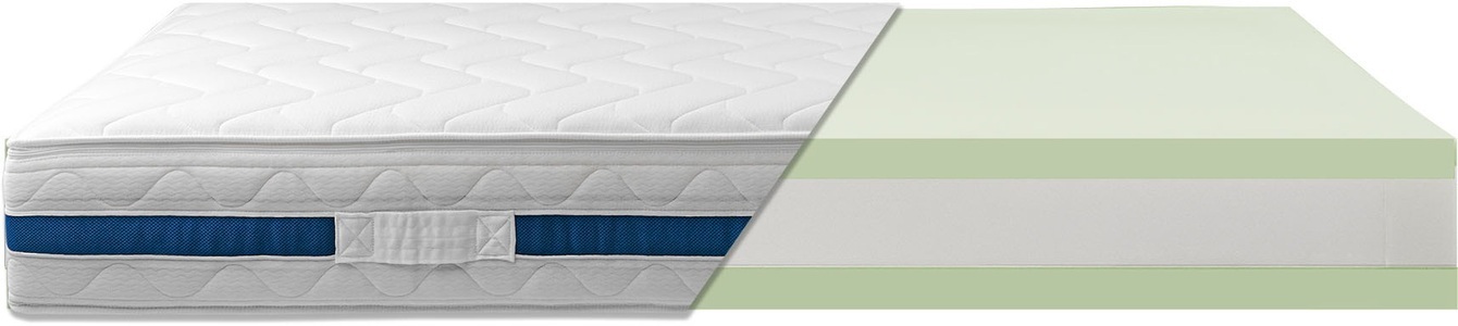 Breckle, Taschenfederkernmatratze »1000 Pur«, Breckle, 25 cm hoch, 