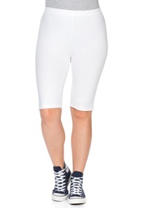 Sheego Radlerhose, mit hohem Baumwollanteil