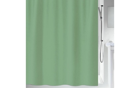 Spirella, SPIRELLA Duschvorhang TEXTIL, spirella Duschvorhang »grün«