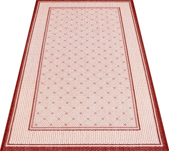ANDAS, andas Teppich »Faberg«, rechteckig, 5 mm Höhe, Sisal-Optik, Wohnzimmer, andas Teppich »Faberg«, rechteckig, 5 mm Höhe, Flachgewebe, Sisal-Optik, mit Bordüre, pflegeleicht, Scandi