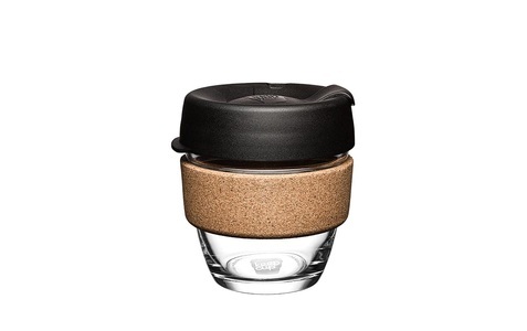 KeepCup, KeepCup Thermobecher S Glas/Kork, 227 ml, 