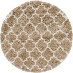 Myflair Möbel & Accessoires, Myflair Möbel & Accessoires Teppich »Temara Shag«, rund, 51 mm Höhe, Myflair Möbel & Accessoires Hochflor-Teppich »Temara Shag«, rund, 51 mm Höhe, gewebt, weich & kuschelig, ideal im Wohnzimmer & Schlafzimmer