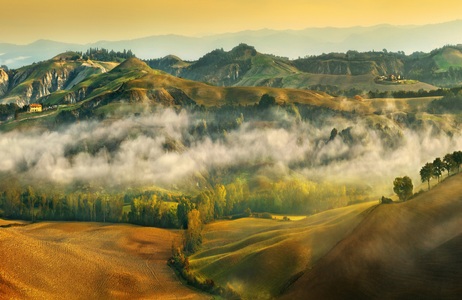 Papermoon, Papermoon Fototapete »Photo-Art KRZYSZTOF BROWKO, HERBST«, Vliestapete, hochwertiger Digitaldruck, inklusive Kleister, Papermoon Fototapete »Photo-Art KRZYSZTOF BROWKO, HERBST«