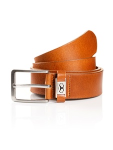 Tom Tailor, TOM TAILOR Ledergürtel "TTCOREY" 4 cm breiter Herrengürtel, ideal zu Jeans und Chino, bis Gr. 120