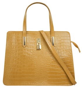 CLUTY, Cluty Henkeltasche, (1 tlg.), echt Leder, Made in Italy, Cluty Henkeltasche, echt Leder, Made in Italy