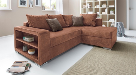 COLLECTION AB, COLLECTION AB Ecksofa, inklusive Bettfunktion und Bettkasten, COLLECTION AB Ecksofa »John L-Form«, inklusive Bettfunktion und Bettkasten