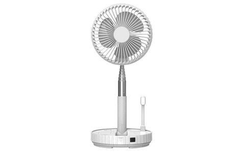 Schoenenberger, SCHOENENBERGER Morphoso - Tisch- und Standventilator (Weiss/Silber), Aiolos MORPHOSO Ventilator Weiss