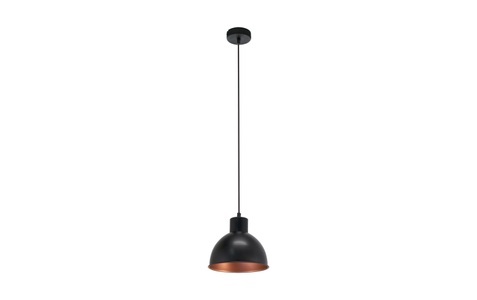 Eglo, Eglo Truro 1 Pendant Black -, EGLO Pendelleuchte »TRURO 1« E27