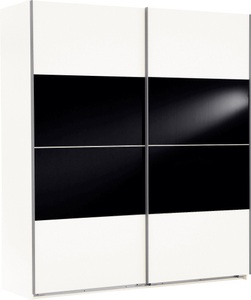 Wimex, Wimex Schwebetürenschrank »Easy«, mit Teilglas, Wimex Schwebetürenschrank »Easy«, mit Teilglas